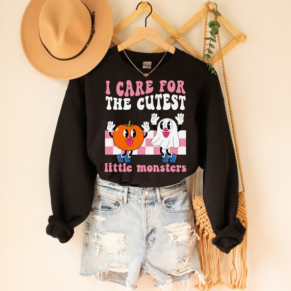 Nurse Halloween Sweatshirt, Picu Halloween Sweatshirt, Nicu Halloween, Labor and Delivery Halloween, RN Sweatshirt, Spooky Nurse shirt, L&D