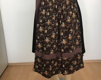 Dirndl apron midi dirndl apron flowers made to measure