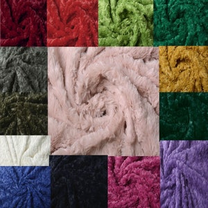 CLEARANCE SALE Shorthair fur Longhair fur Fur fabric Flokati Faux fur Plush imitation fur Soft