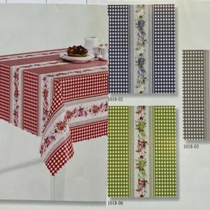 CLEARANCE SALE Oilcloth tablecloth country style tablecloths fabric oilcloth for tablecloth