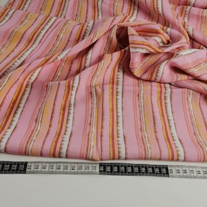 CLEARANCE SALE Viscose fabric summer fabric dresses Viscose fabric blouse fabric striped Viscose woven fabric blouse fabric stripes