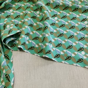 Viscose fabric summer green turquoise fabric dresses viscose fabric blouse fabric viscose woven fabric blouse fabric