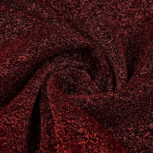 Glitter fabric dark red evening dresses decoration fabric dance fabric knitwear dresses lurex fabric