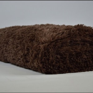 Shaggy fabric BROWN fur longhair fur shaggy fur fur fabric Flokati faux fur plush imitation fur soft