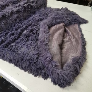 CLEARANCE SALE Shaggy fabric pearl blackberry fur longhair fur shaggy fur fur fabric Flokati faux fur plush imitation fur soft