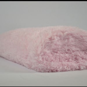 CLEARANCE SALE Shaggy fabric PINK fur longhair fur shaggy fur fur fabric Flokati faux fur plush imitation fur soft