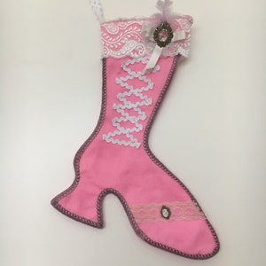 CLEARANCE SALE Santa Claus boots Santa Claus stocking Christmas Christmas stocking
