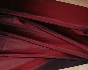 Red Tissue Taffeta Silk, 100% Silk Fabric By The Yard, 44 Wide