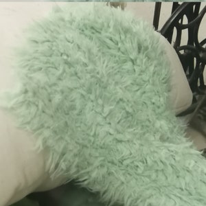 CLEARANCE SALE Shaggy fabric Mint fur Longhair fur Shaggy fur Fur fabric Flokati Faux fur Plush imitation fur Soft