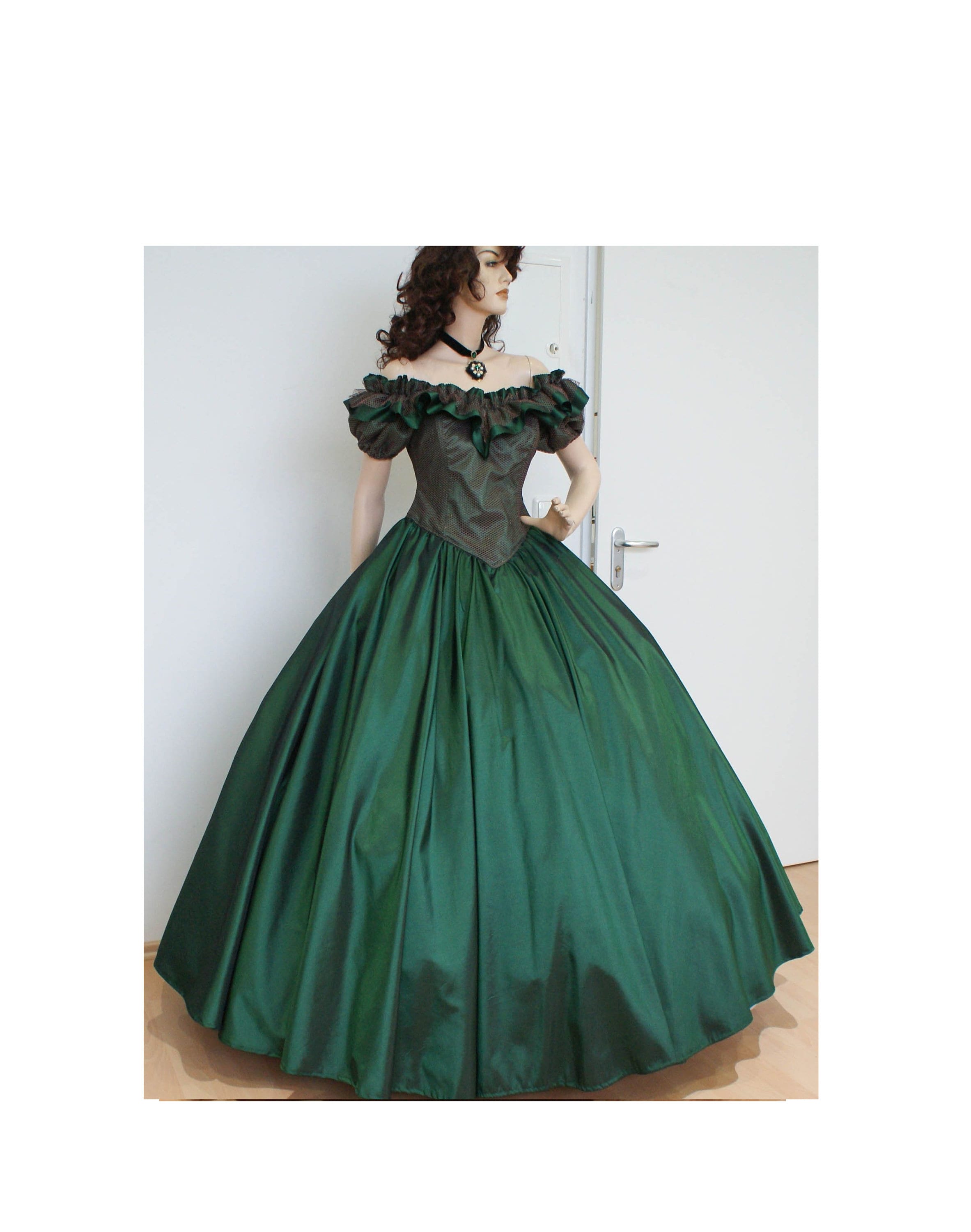 1850s Ball Gown - Etsy 1850s Ball Gown - Etsy