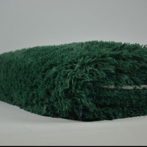 Shaggy fabric GREEN fur long-haired fur shaggy fur fur fabric Flokati faux fur plush imitation fur soft FUR GREEN