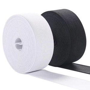 Elastic band 5 m width 20 mm white elastic band trousers rubber