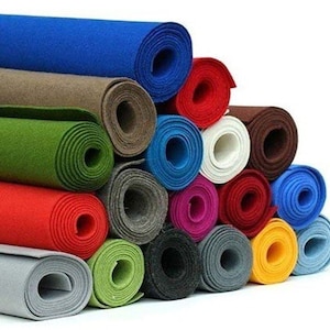 CLEARANCE SALE High-quality craft felt Br 100 cm Felt 3 mm 0.50 m Felt fabric crafting quilting DIY sewing sold by the meter