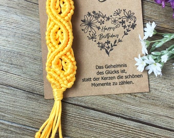 Macrame Keychain Sunshine / Polyester