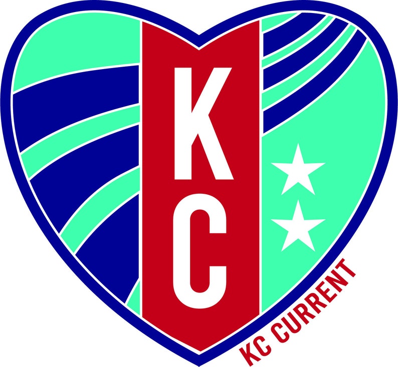 KC Current Women's Soccer Vector Svg Png Pdf Eps Jpg - Etsy