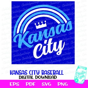Kansas CIty Base Ball Vektor Art Dateien Png Pdf Eps svg