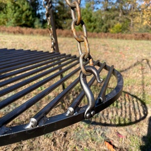 Heavy Duty, Hand Forged Grill Grate. SHIPS FROM USA - Etsy