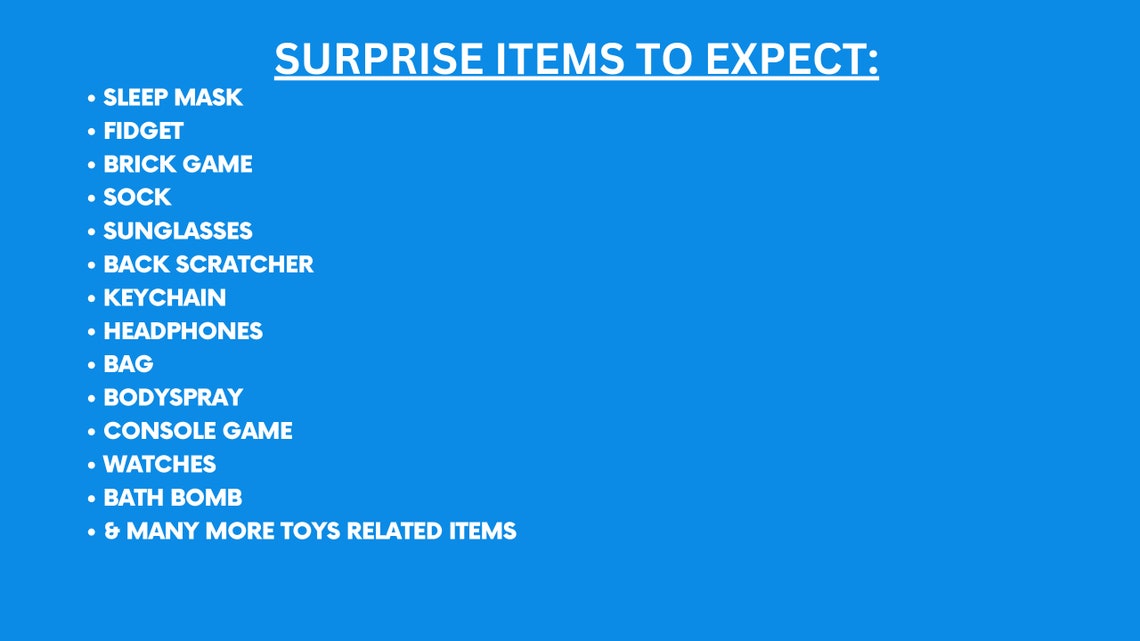 SURPRISE Scoop Box for Teen Boys. Etsy