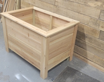 Extra Large Planter Box Build Plans, Digital Build Plans, Cedar Planter, XXL Planter, Flower Box, Woodworking build plans, Digital Download