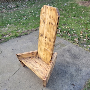 DIY Throne Chair Build Plans: Maine Campfire Chair (Digital Download)