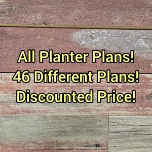 Cedar Picket Planter Box Build Plans Bundle (Digital Download)