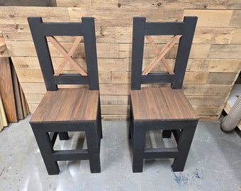 Dining chair digital build plans, diy farmhouse chair plans, printable chair build plans, downloadable build plans, dinner chair build plans