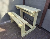 Outdoor Table and Bench Build Plans: DIY Furniture (Digital Download)