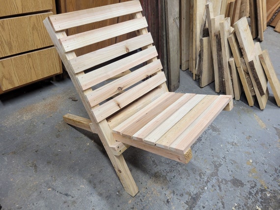 Collapsible Lawn Chair Build Plans, Foldable Wooden Chair Plans, 2 Piece Outdoor  Chair, Foldable Outdoor Chair, Adirondack Chair Digital 