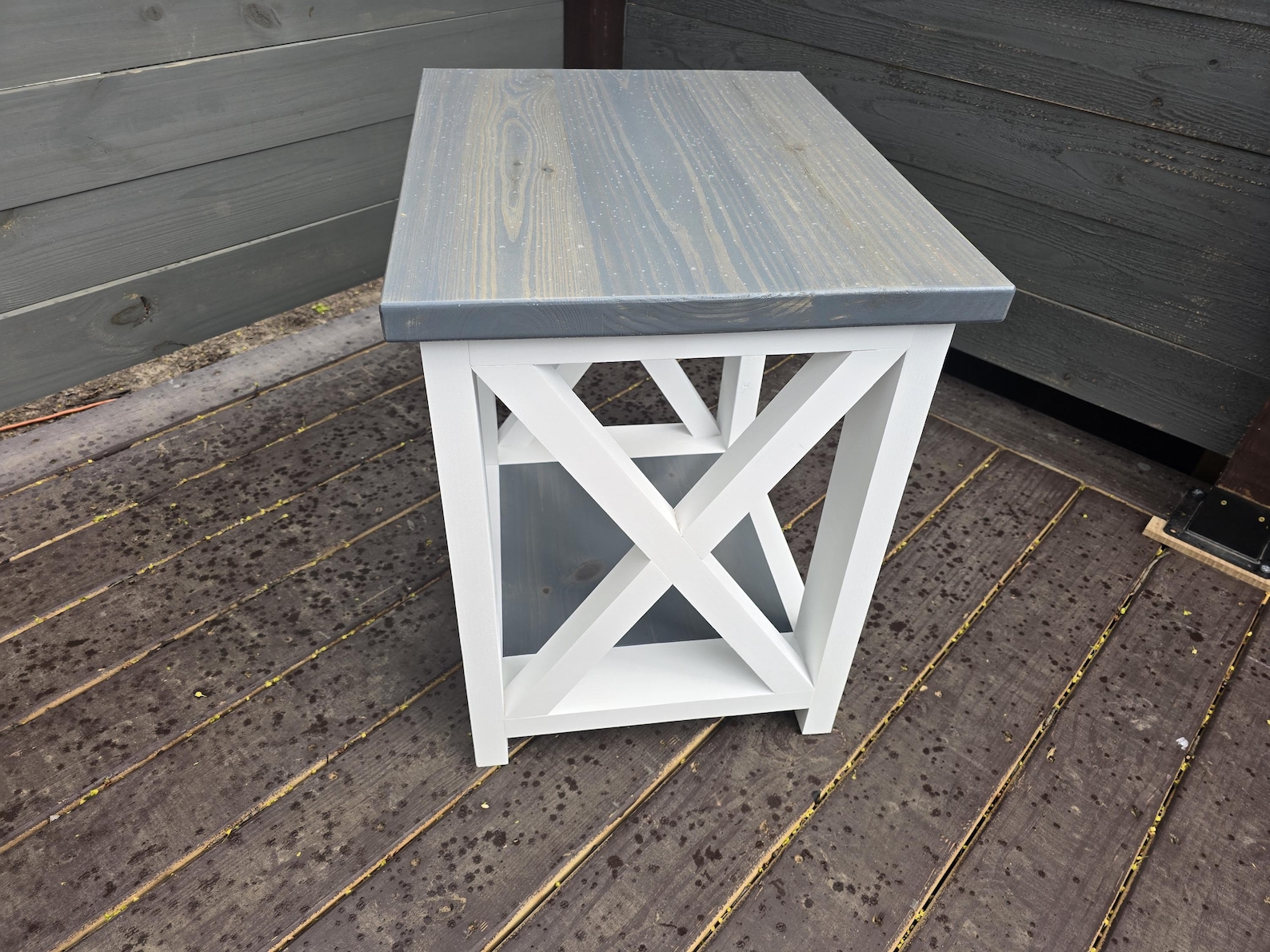 Farmhouse End Table Build Plans: DIY Woodworking (PDF) - Etsy