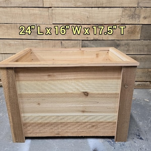 Large Fence Picket Planter Box Build Plans (Digital Download)