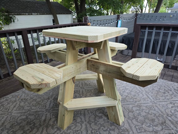 DIY Bar Table Build Plans: 4-Seat Pub Table (Digital Download)