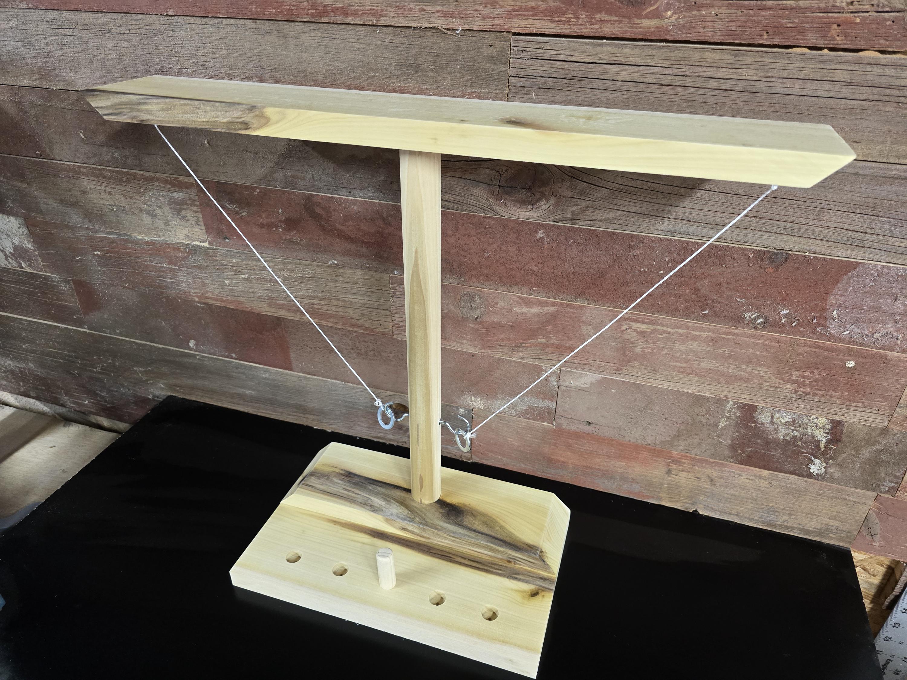 Tabletop Hook and Ring Toss Game Build Plans (digital Download) - Etsy