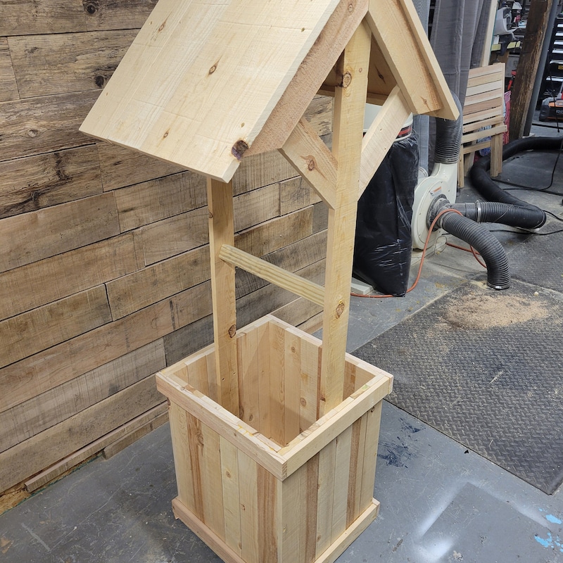 Wishing Well Build Plans - Etsy