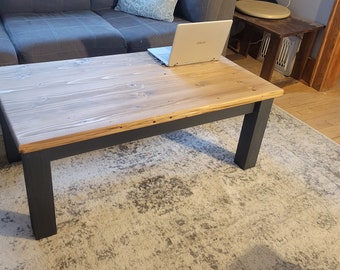 Modern Coffee Table Build Plans: DIY Farmhouse Furniture (Digital Plans)