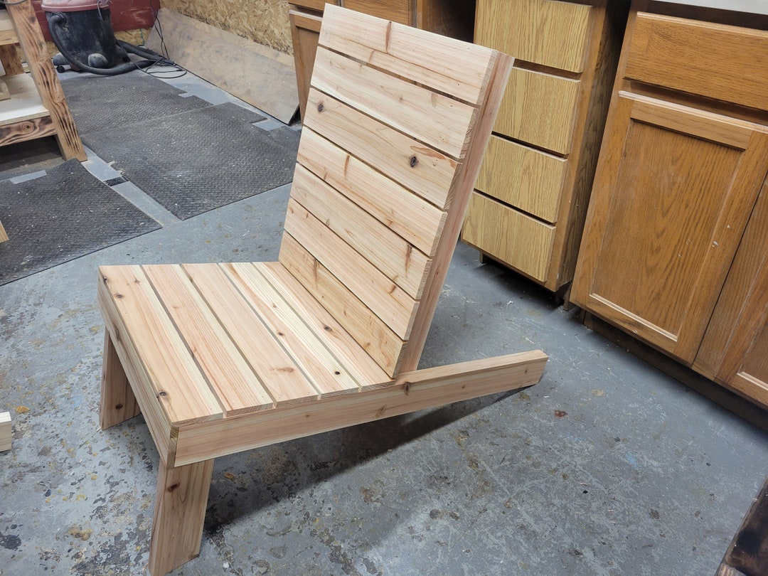 Adirondack Chair Build Plans, Cedar Patio Chair Plans, Digital Build