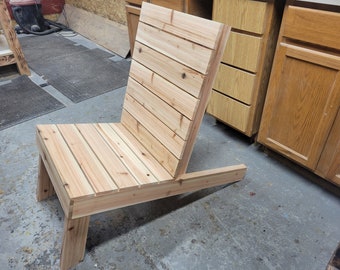 Cedar Adirondack Chair Baupläne: DIY Terrasse Lounger (Digitaler Download)