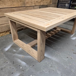Outdoor Coffee Table Build Plans: Beginner Friendly Woodworking (Digital Download) image 6