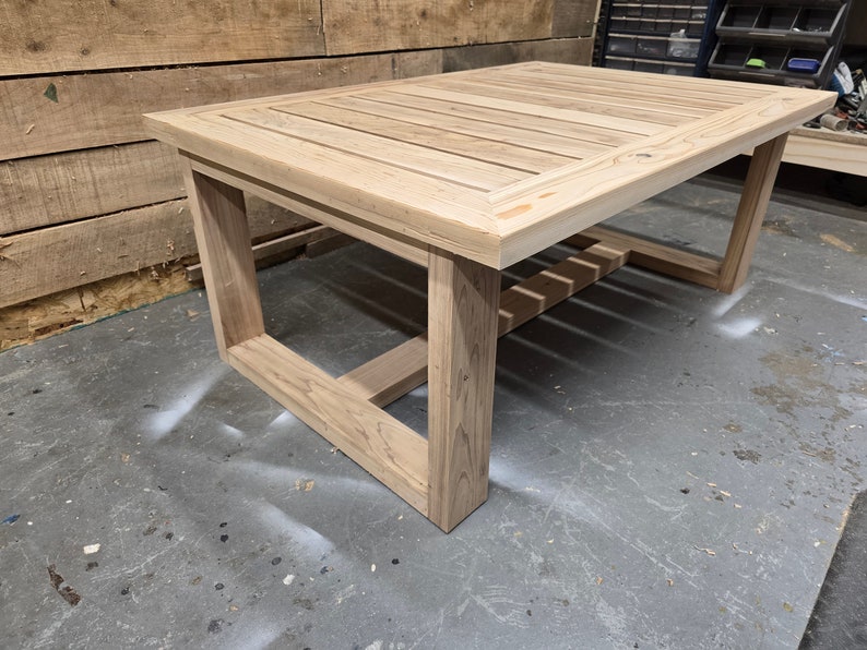 Outdoor Coffee Table Build Plans: Beginner Friendly Woodworking (Digital Download) image 6