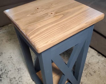 Farmhouse Night Stand Build Plans: DIY Woodworking (Digital Download)