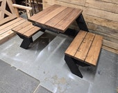 2-Seat Picnic Table Build Plans: Downloadable Woodworking Plans (PDF)