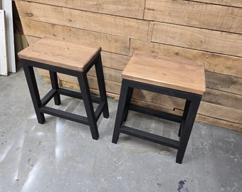 Planos para construir un taburete de bar: Proyecto sencillo de carpintería (Descarga digital)