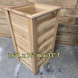 Pflanzkasten Baupläne, druckbare Pflanzpläne, großer Pflanzer, Zaunpfahlpflanzkasten, Holzarbeitsbaupläne, Eingangsgarten-Pflanzpläne