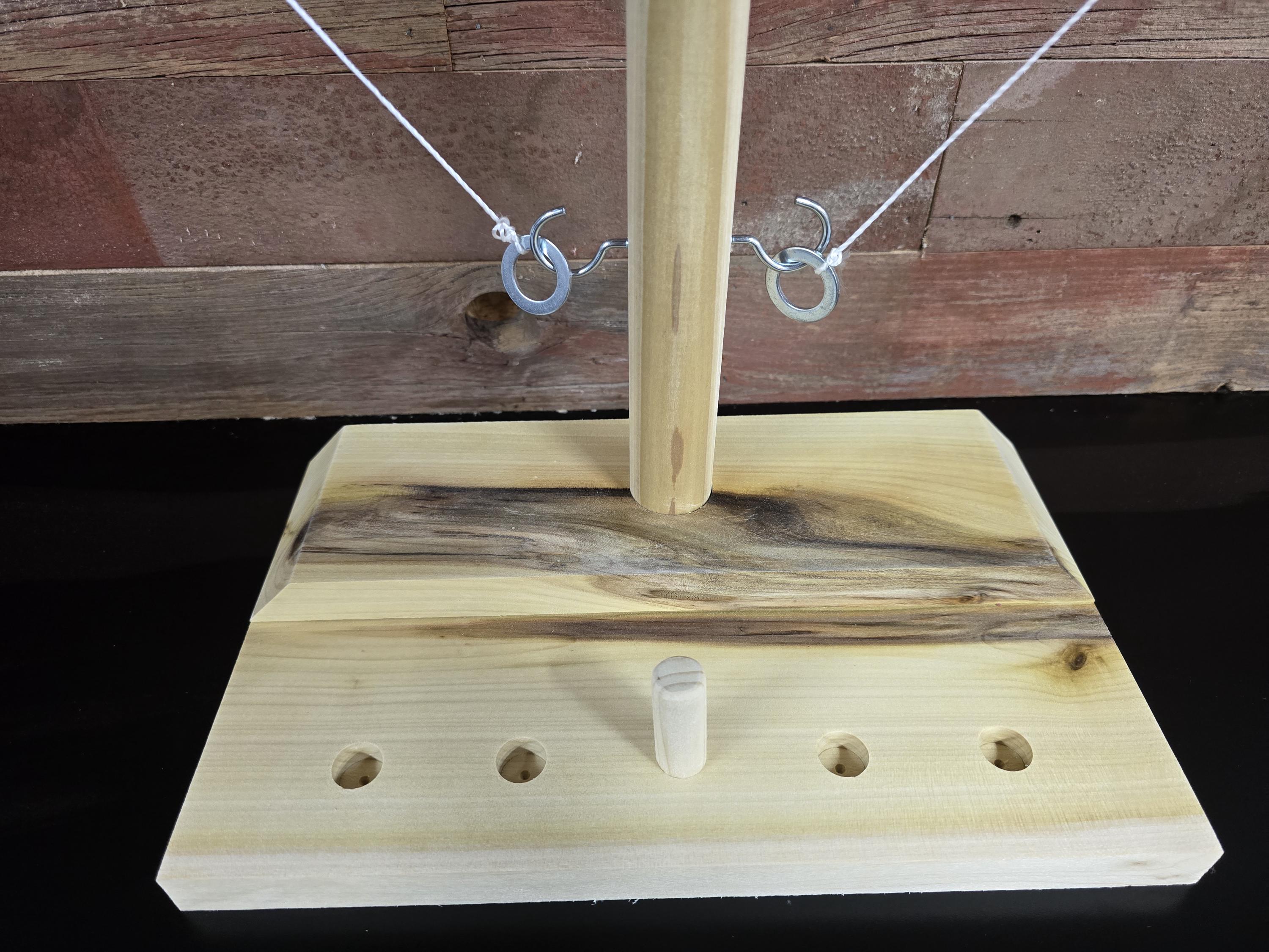 Tabletop Hook and Ring Toss Game Build Plans (digital Download) - Etsy