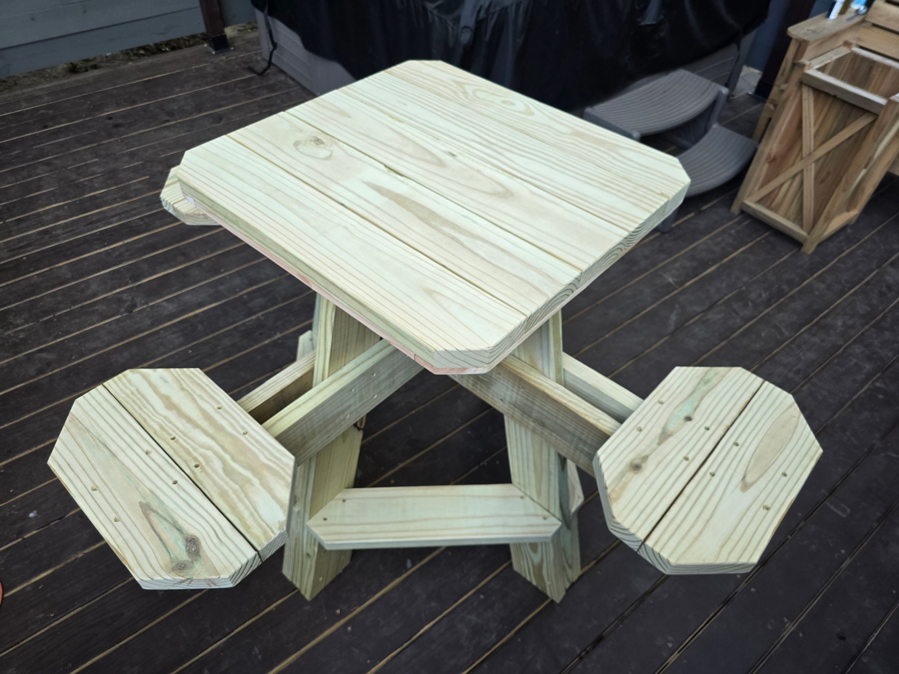 DIY Bar Table Build Plans: 4-seat Pub Table (digital Download) - Etsy