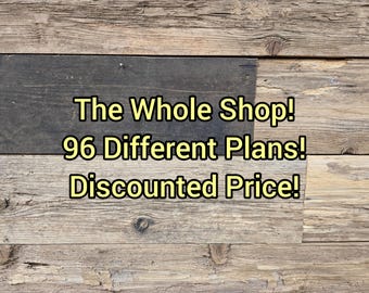 Woodworking Build Plans Bundle: Step-by-Step Projects (PDF Downloadable Plans)