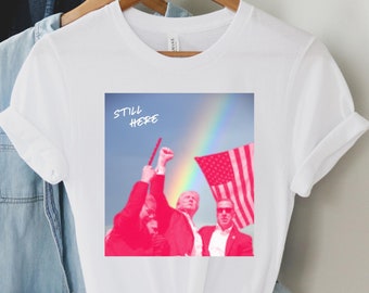Trump Shooting Tee, camiseta de la campaña presidencial de Donald Trump 2024, Donald Trump Shot, Trump Pennsylvania Rally, Trump Alive 2024, Republicano