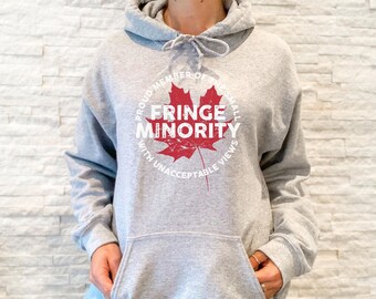 Freedom Convoy Ottawa 2022 Unisex Hoddie, camisa de apoyo para camioneros, suéter para minorías marginales, suéter para la libertad canadiense, camioneros de agradecimiento