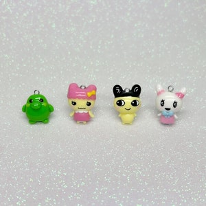 Urok Mały Tamagotchi Mametchi Chamametchi Lovelitchi Kuchipatchi Mimitchi Yumemitchi Kawaii Ręcznie robiony