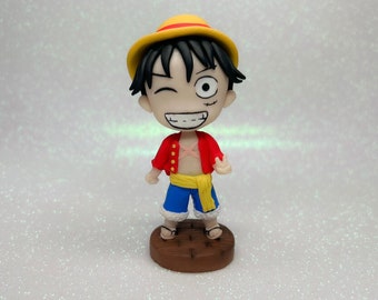 Figurine de pirate Luffy Anime fait à la main