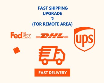 Fast Shipping Upgrade ( FOR REMOTE AREA)
